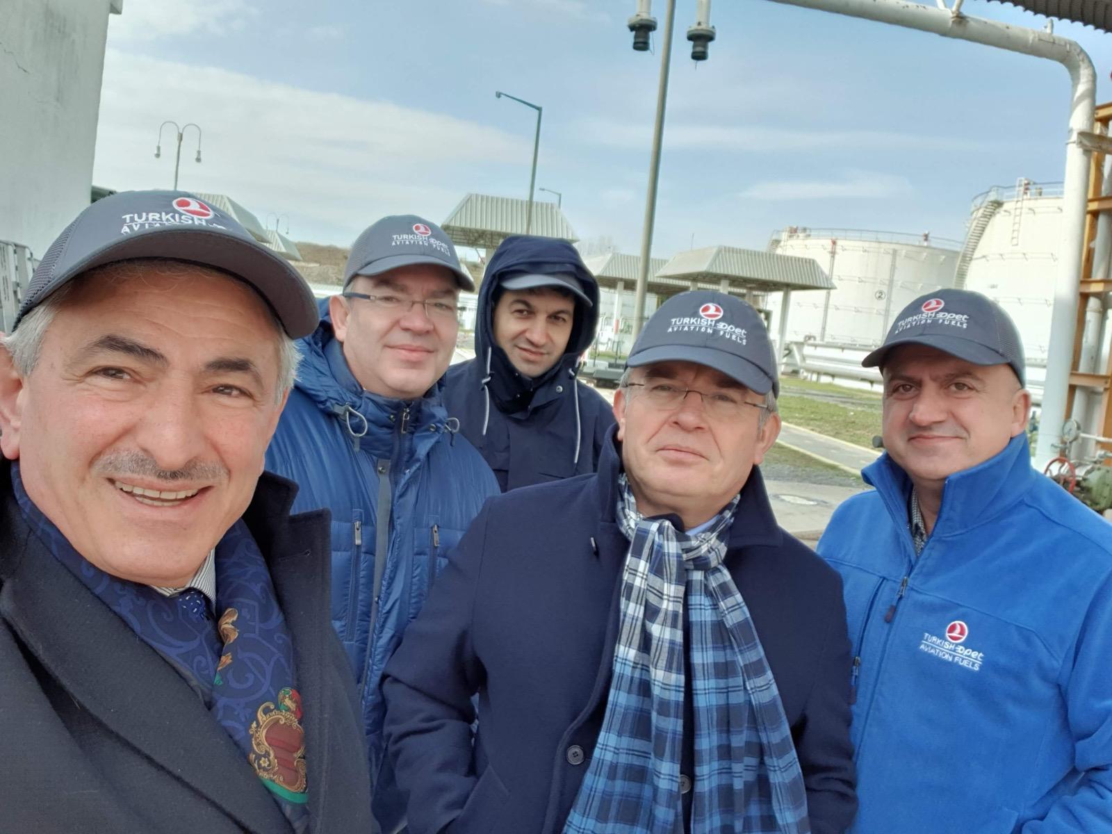 Site visit at aviation fuels facility