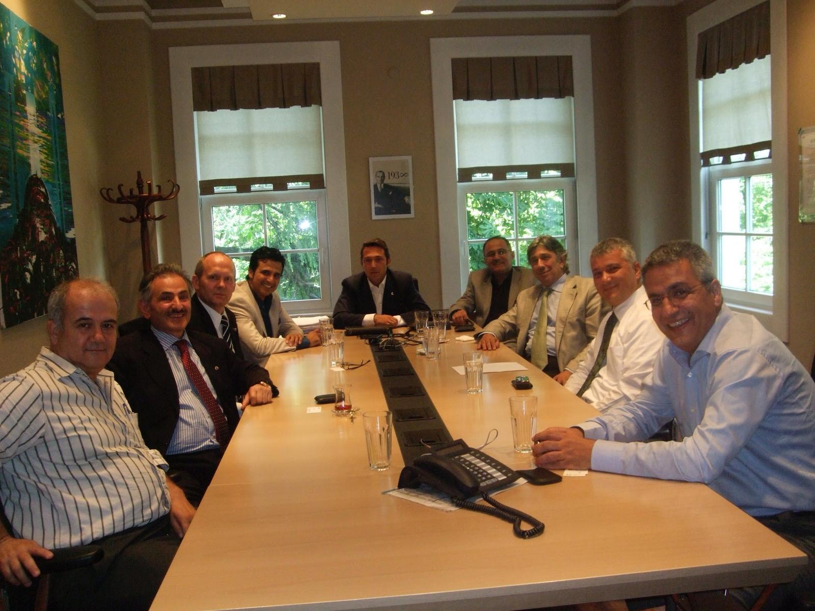 Conference with business partners