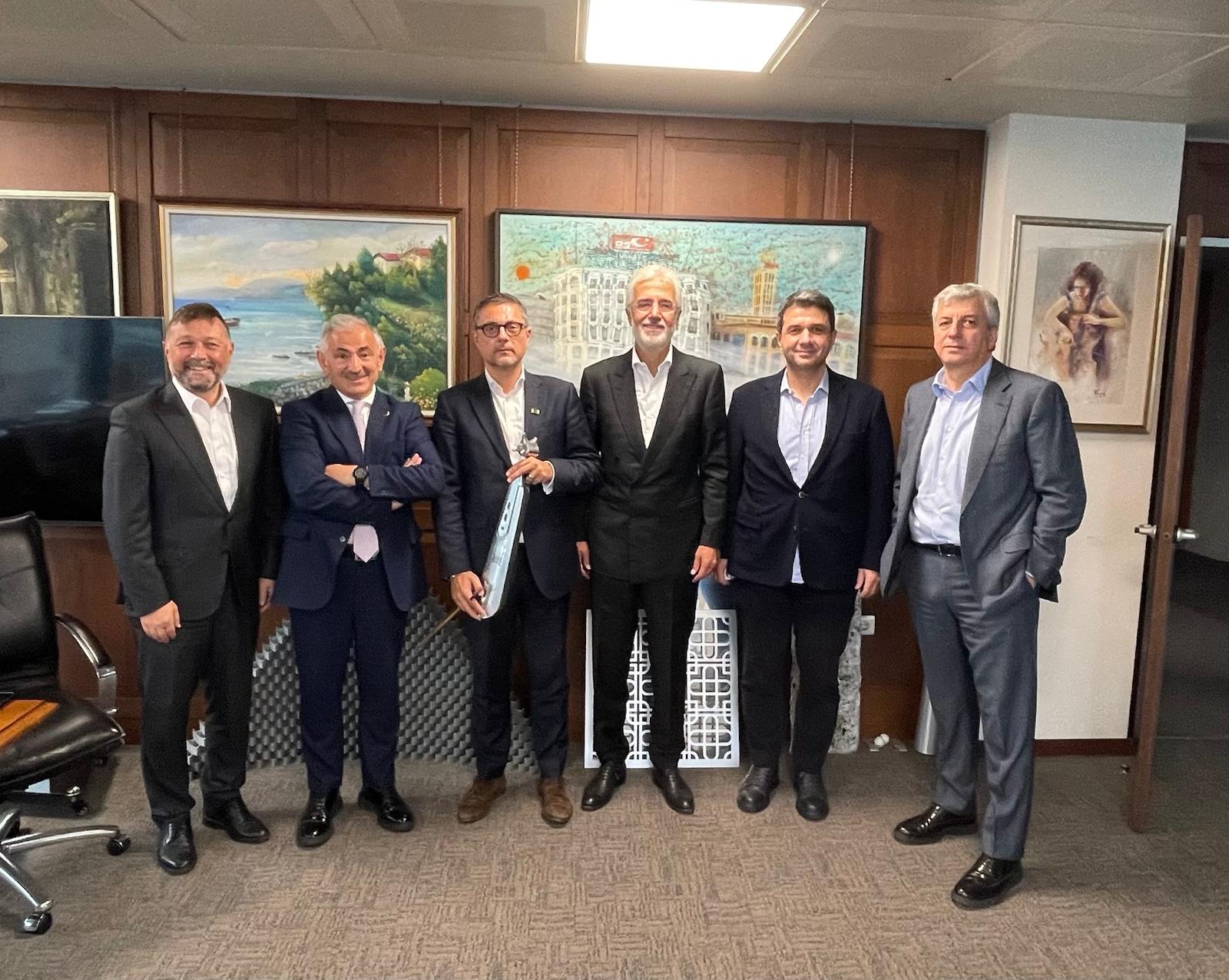 Business meeting with partners