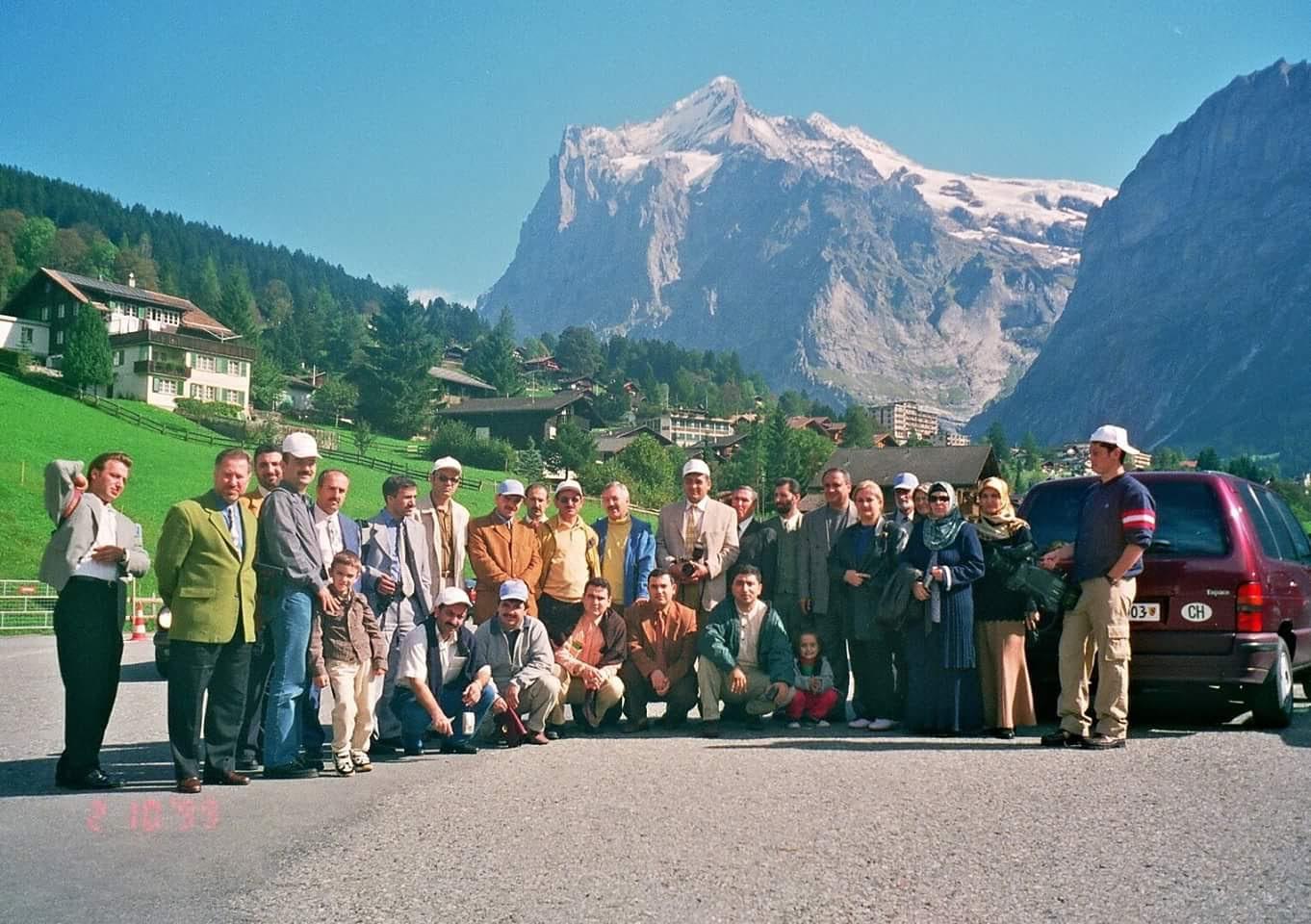 Group trip in the Swiss Alps